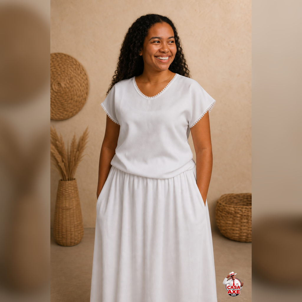 Camisu Feminino Branco | Casa do Axe Udi