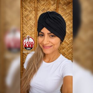 Turbante Preto | Casa do Axe Udi