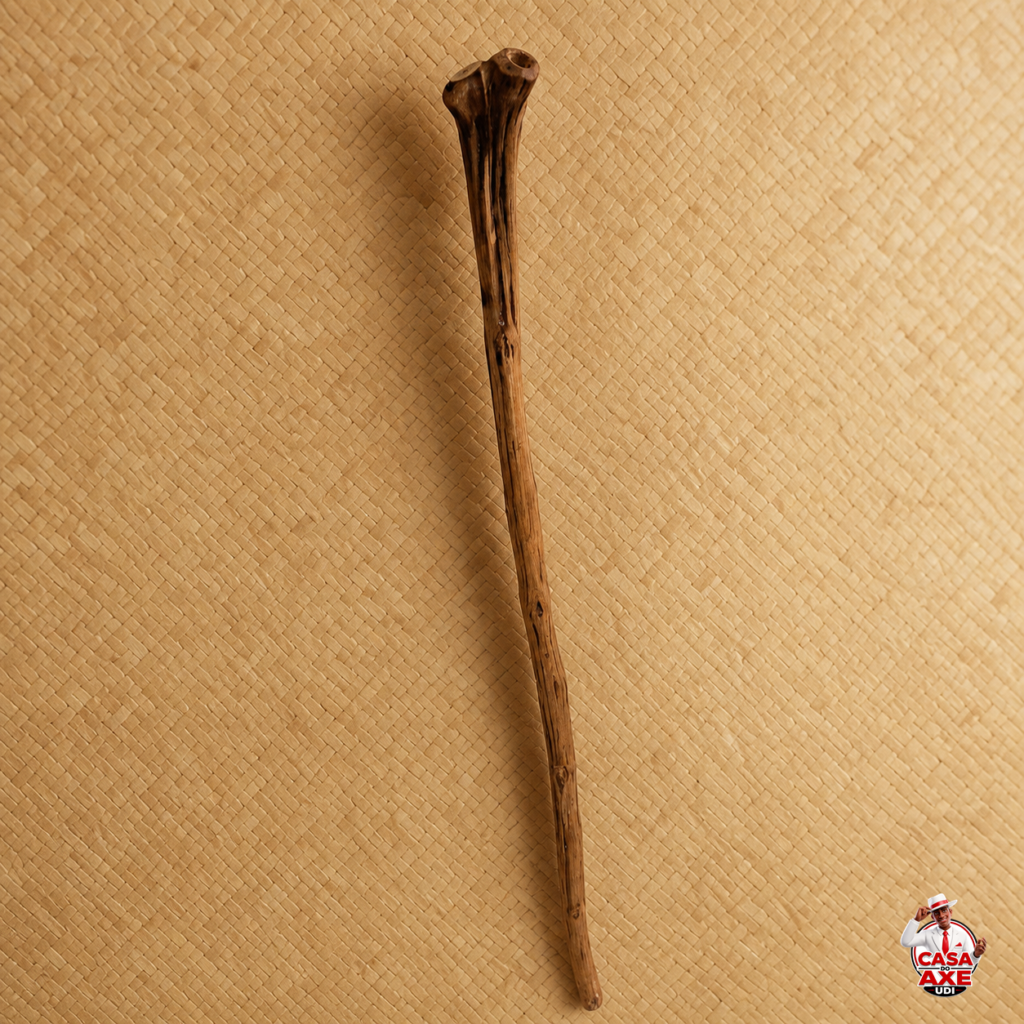 Bengala de Madeira Torcida | Casa do Axe Udi