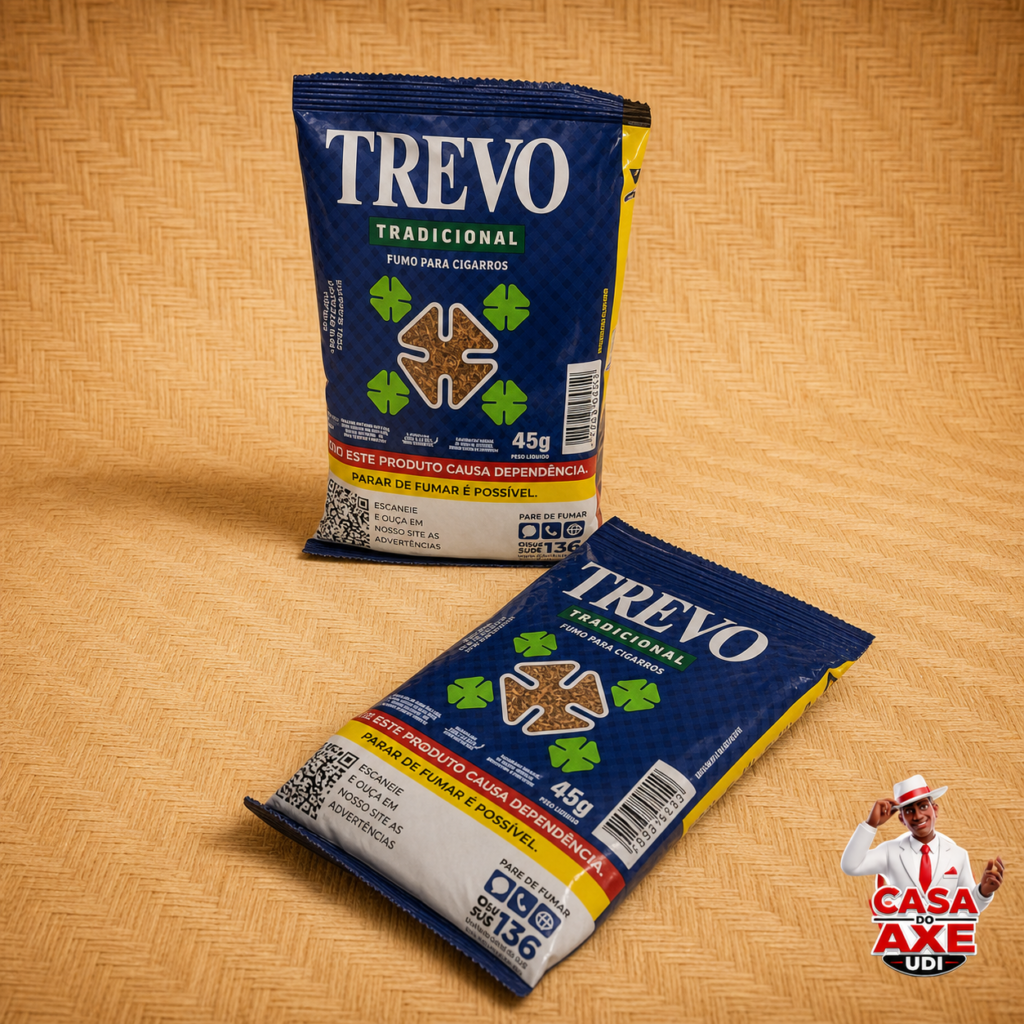 Fumo Trevo Tradicional 45g | Casa do Axe Udi
