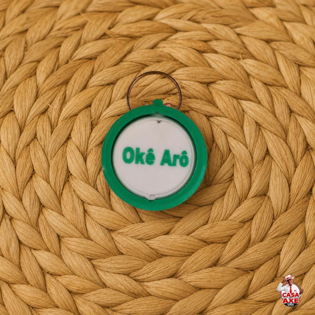 Chaveiro Okê Arô (Oxóssi) | Casa do Axe Udi