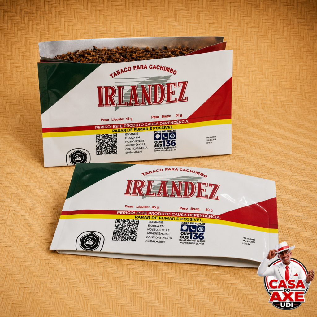 Irlandez - Tabaco para Cachimbo | Casa do Axe Udi