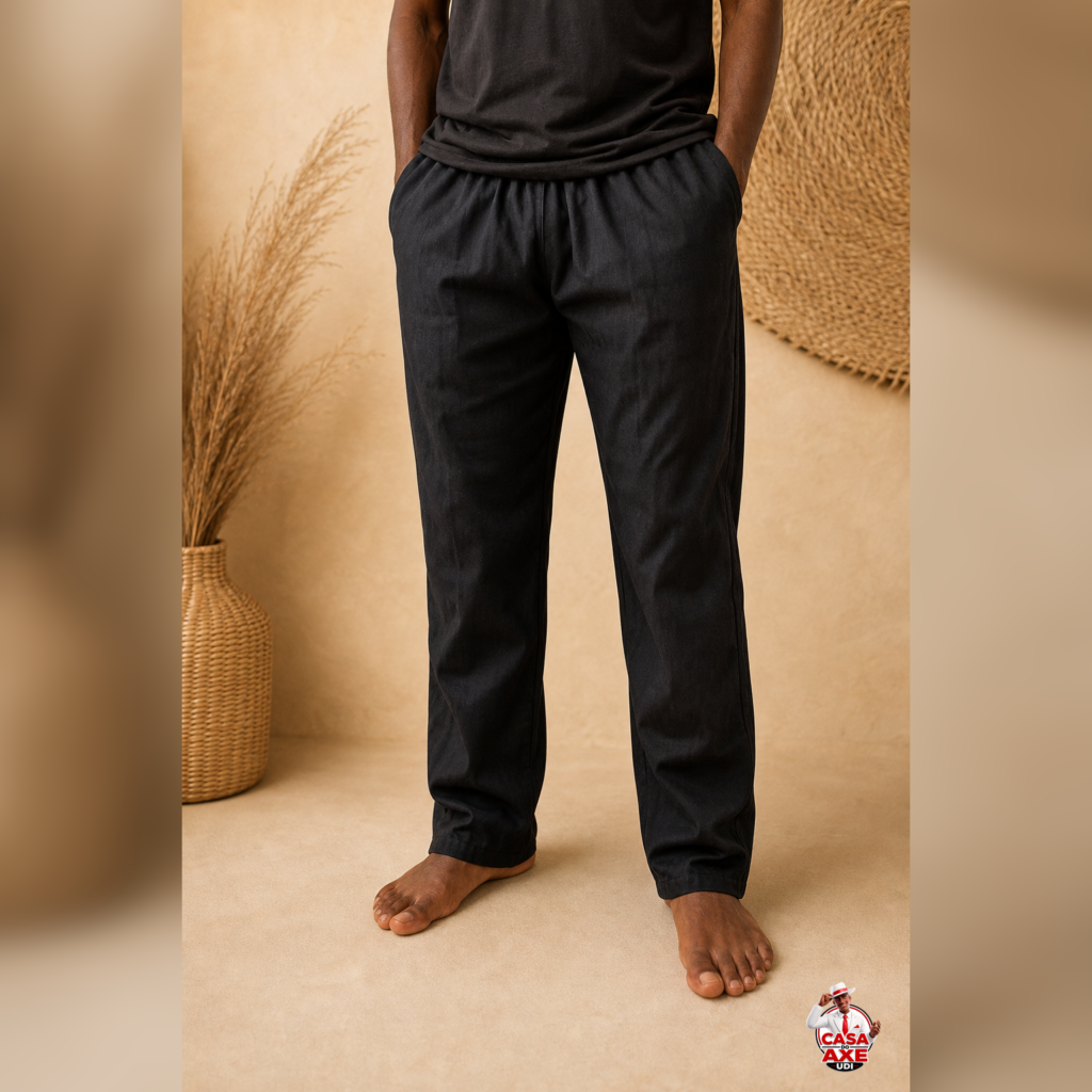 Calça Masculina Preta | Casa do Axe Udi