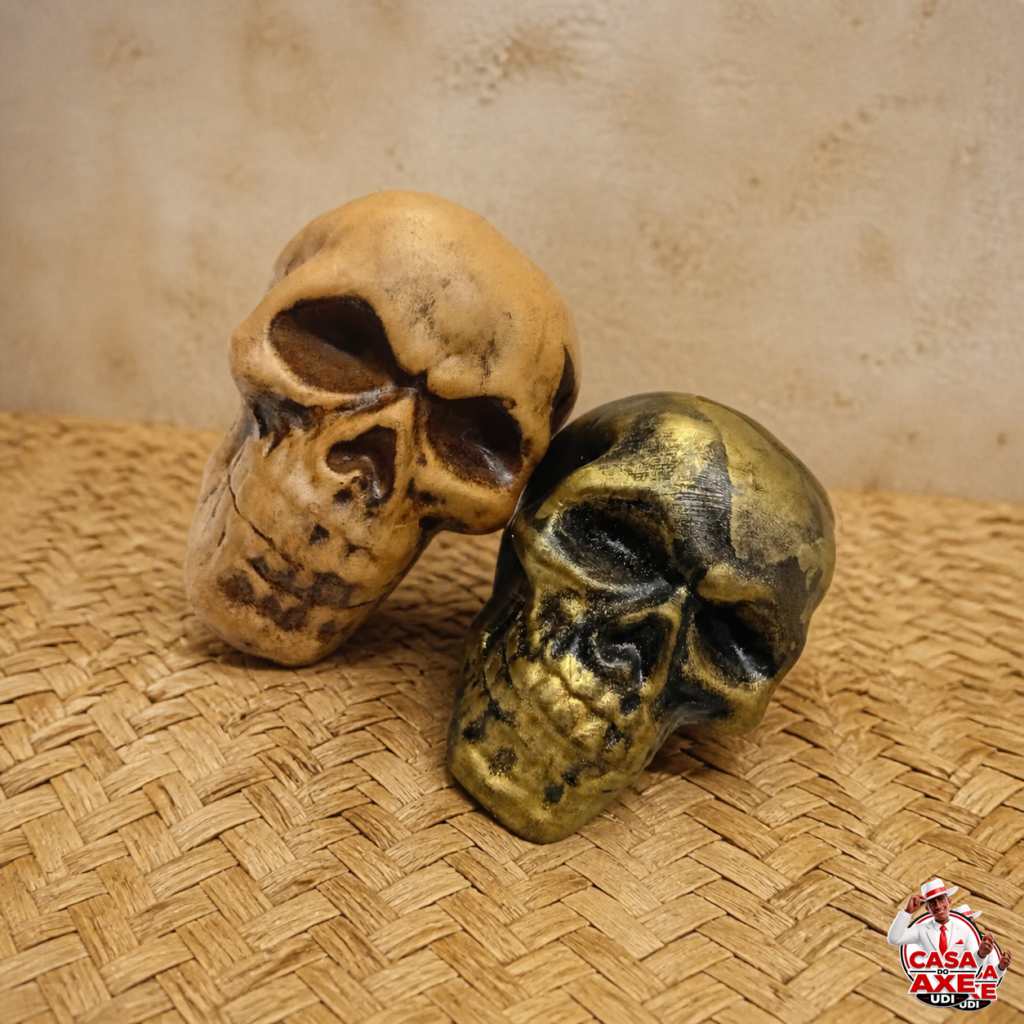 Caveiras Decorativas - Par | Casa do Axe Udi