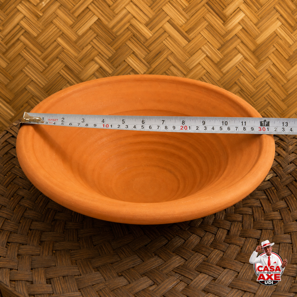 Alguidar Barro Nº 1 - 30 cm | Casa do Axe Udi