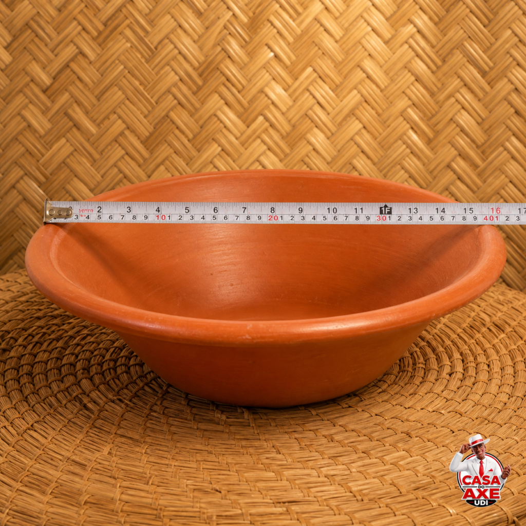 Alguidar Barro Nº 4 - 40 cm | Casa do Axe Udi