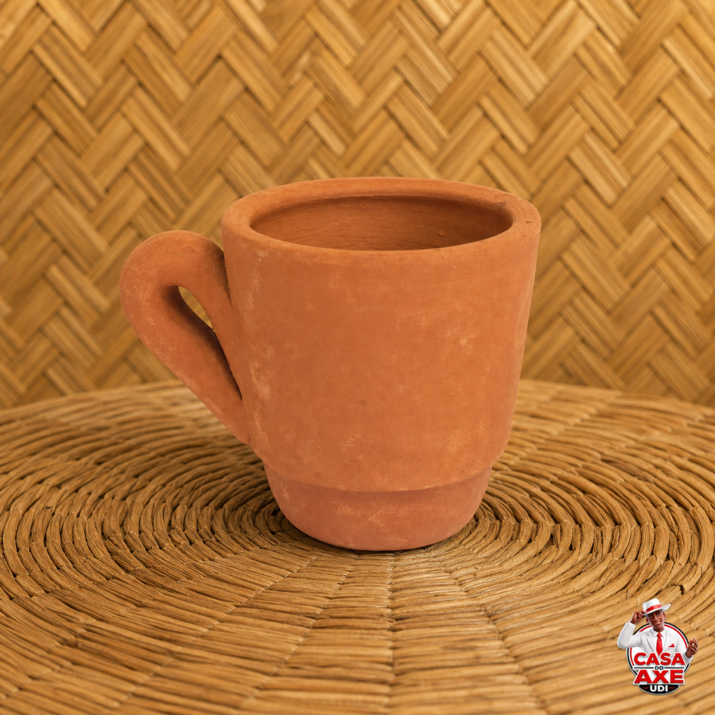 Caneca Barro | Casa do Axe Udi