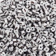 Miçanga rajada miçanga chinesa 5/0  pacote 50 gramas