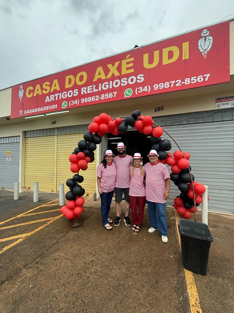Fachada Casa do Axé Udi — 2ª Unidade