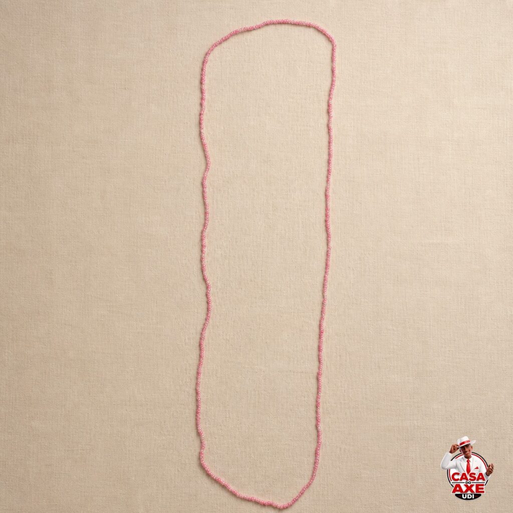 Guia de Miçanga Rosa Claro | Casa do Axe Udi