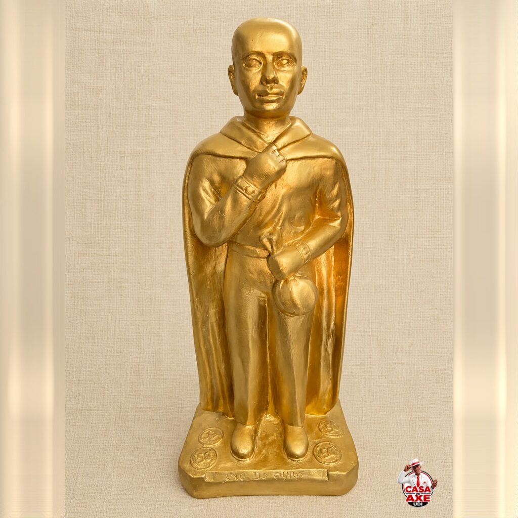Exú do Ouro - Imagem 40 cm | Casa do Axe Udi