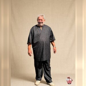 Conjunto Masculino Cinza Chumbo | Casa do Axe Udi