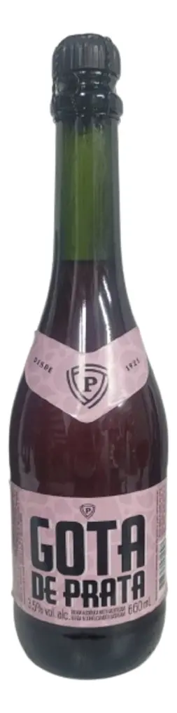 Champanhe rose Gota de prata