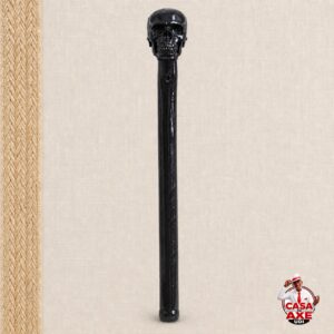 Bastão Preto com Caveira | Casa do Axe Udi