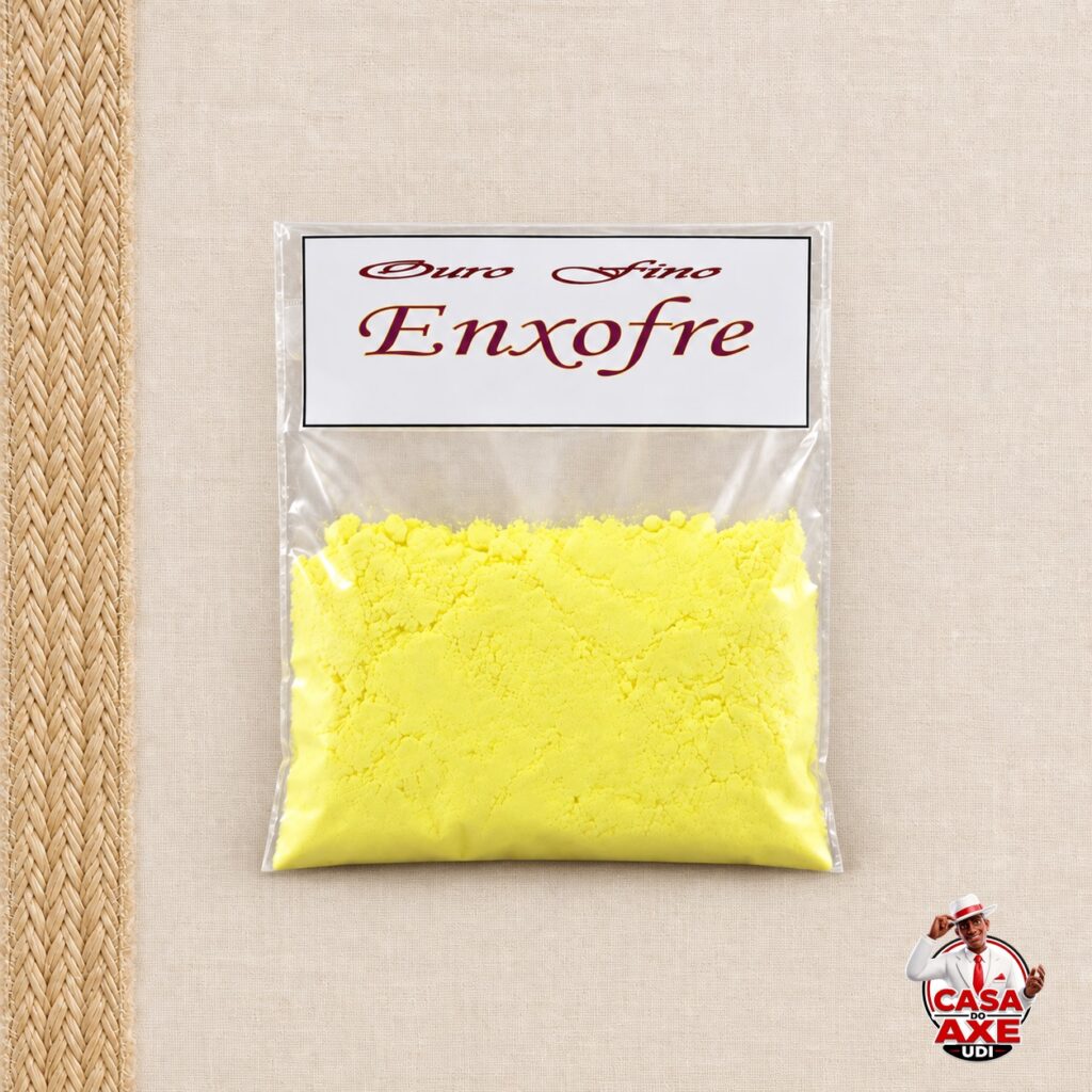 Enxofre em Pó - pacote | Casa do Axe Udi