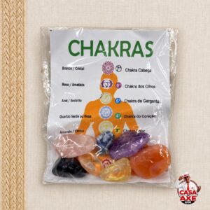 Kit de Pedras dos Chakras | Casa do Axe Udi