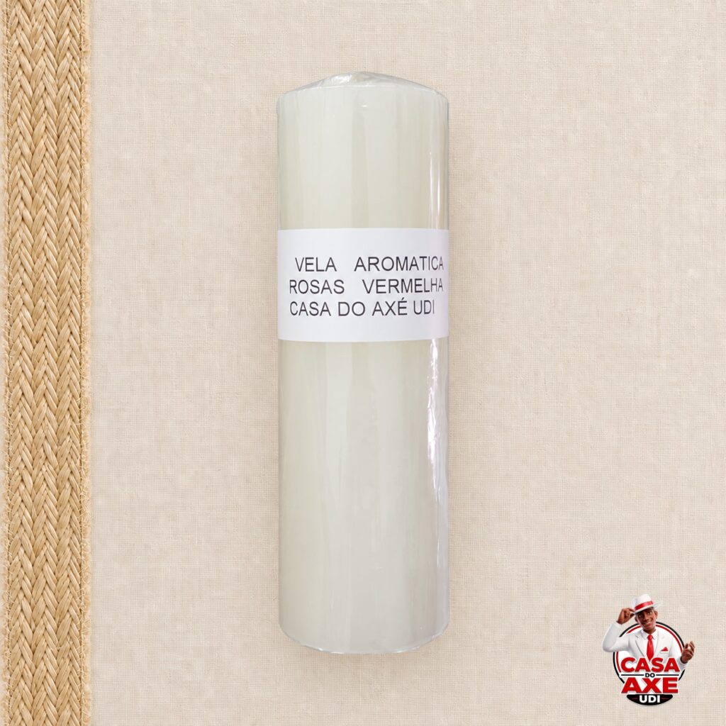 Vela Aromática Rosas Vermelhas | Casa do Axe Udi