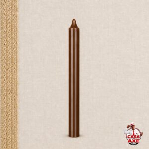 Vela Palito nº 21 - Marrom - unidade | Casa do Axe Udi