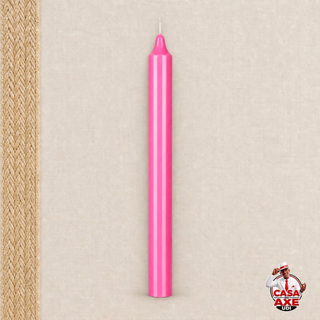 Vela Palito nº 16 - Rosa - unidade | Casa do Axe Udi