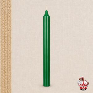 Vela Palito nº 21 - Verde - unidade | Casa do Axe Udi